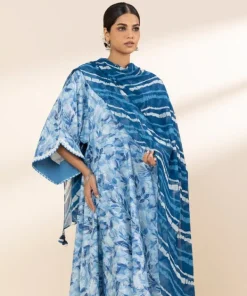 Outlet Sapphire 3 Piece - Printed Lawn Suit