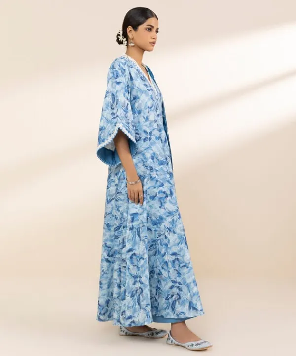 Outlet Sapphire 3 Piece - Printed Lawn Suit
