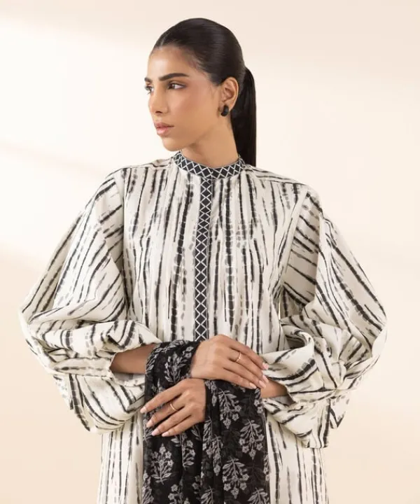 Online Sapphire 3 Piece - Printed Lawn Suit