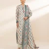 Hot Sapphire 3 Piece - Printed Lawn Suit