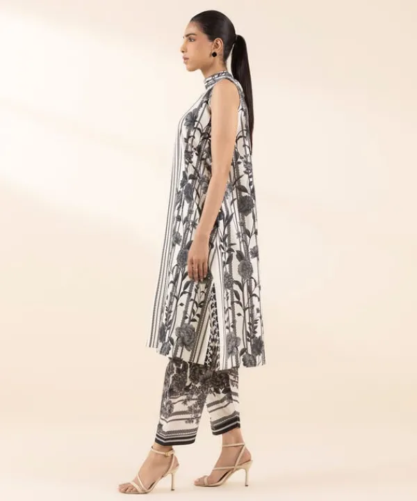 Clearance Sapphire 2 Piece - Printed Lawn Suit