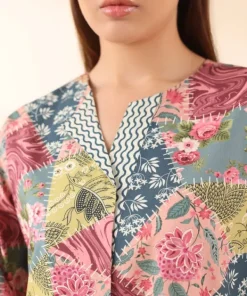 Hot Sapphire 2 Piece - Printed Lawn Suit