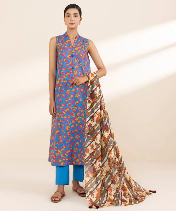 Best Sapphire 2 Piece - Printed Lawn Suit
