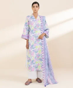 New Sapphire 2 Piece - Printed Lawn Suit