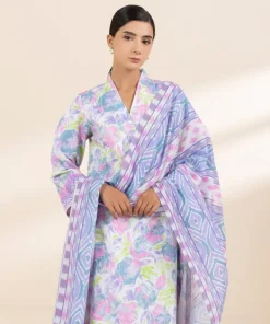 New Sapphire 2 Piece - Printed Lawn Suit