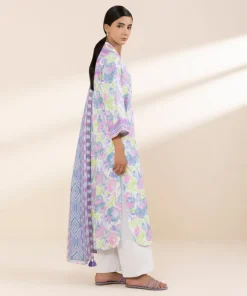 New Sapphire 2 Piece - Printed Lawn Suit
