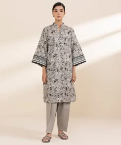 Hot Sapphire 2 Piece - Printed Lawn Suit