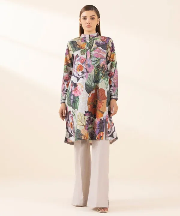 Outlet Sapphire 2 Piece - Printed Lawn Suit