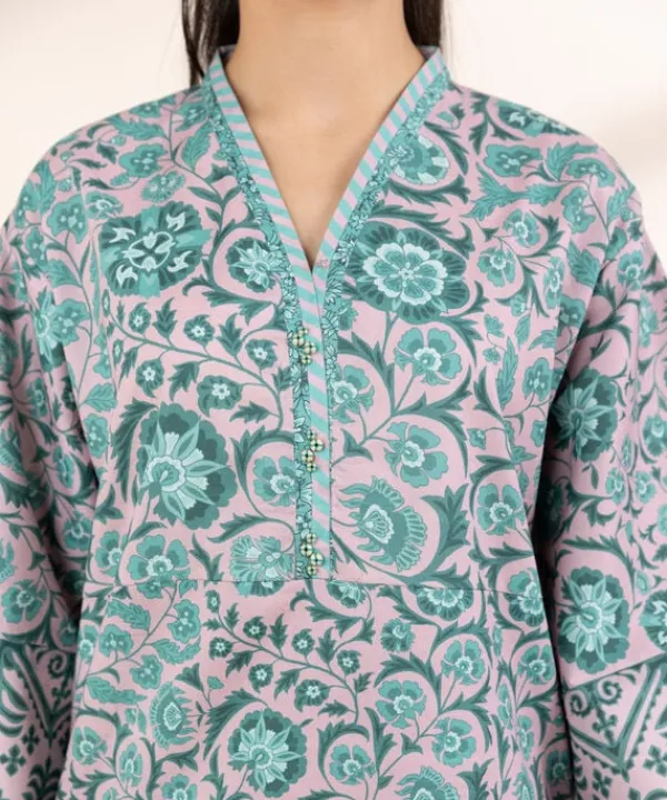 New Sapphire 2 Piece - Printed Lawn Suit