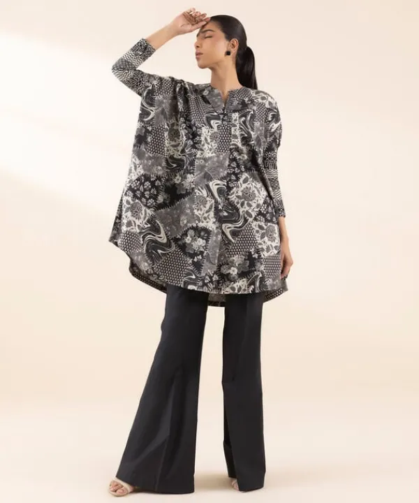 New Sapphire 2 Piece - Printed Lawn Suit
