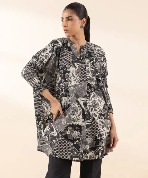 New Sapphire 2 Piece - Printed Lawn Suit