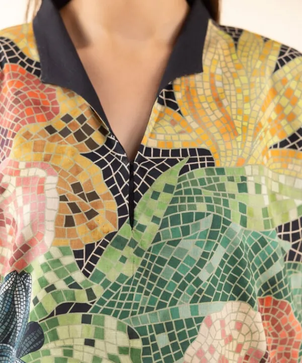 New Sapphire 2 Piece - Printed Lawn Suit
