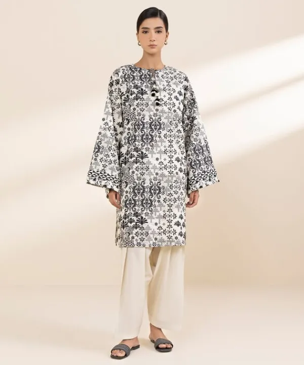 Clearance Sapphire 2 Piece - Printed Lawn Suit