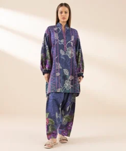 New Sapphire 2 Piece - Printed Lawn Suit