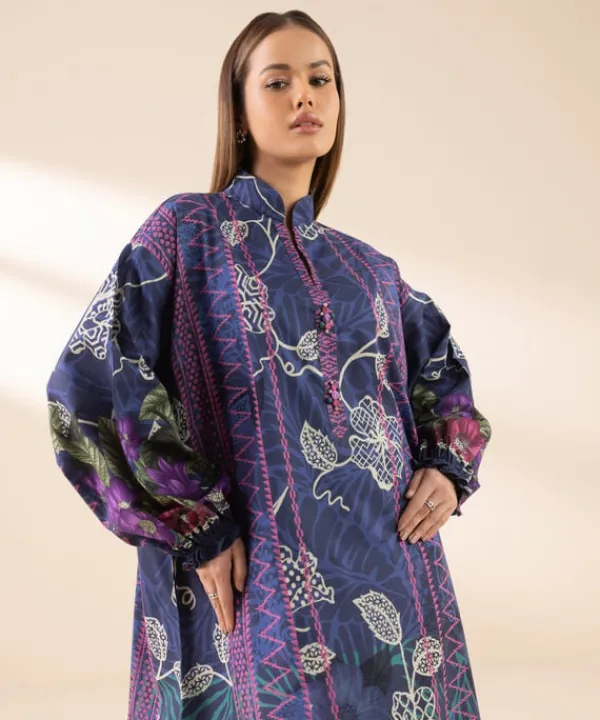 New Sapphire 2 Piece - Printed Lawn Suit