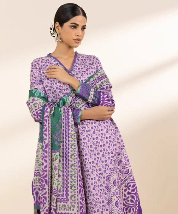 Fashion Sapphire 2 Piece - Printed Lawn Suit