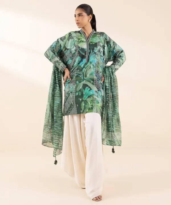 Online Sapphire 2 Piece - Printed Lawn Suit