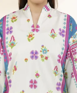 Clearance Sapphire 3 Piece - Printed Lawn Suit MultiDupatta