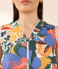 New Sapphire 2 Piece - Printed Lawn Suit MultiTrouser