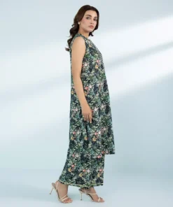 Best Sapphire 2 Piece - Printed Lawn Suit Green