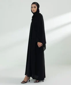 Hot Sapphire Basic Abaya Black