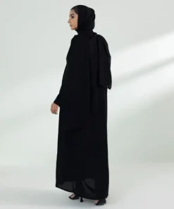 Hot Sapphire Basic Abaya Black