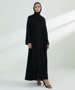 Hot Sapphire Basic Abaya Black