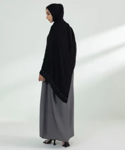 Clearance Sapphire Basic Abaya Grey