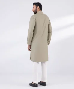 Fashion Sapphire Blended Jacquard Kurta - Slim Fit