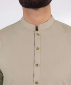 Fashion Sapphire Blended Jacquard Kurta - Slim Fit