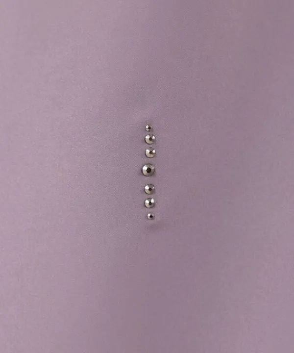 Hot Sapphire Button Through Abaya Set pink