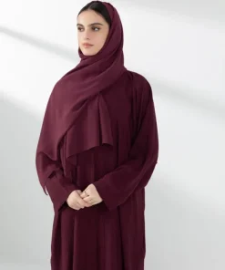 Clearance Sapphire Button Through Abaya Set