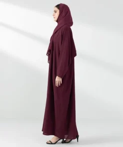 Clearance Sapphire Button Through Abaya Set