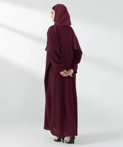 Clearance Sapphire Button Through Abaya Set