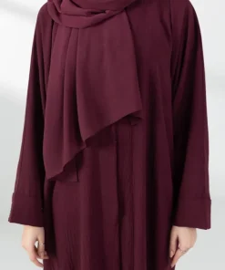 Clearance Sapphire Button Through Abaya Set