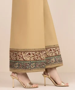 Best Sapphire Cambric Flared Pants Brown