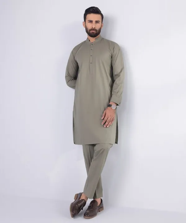 Clearance Sapphire Cotton Suit - Regular Fit