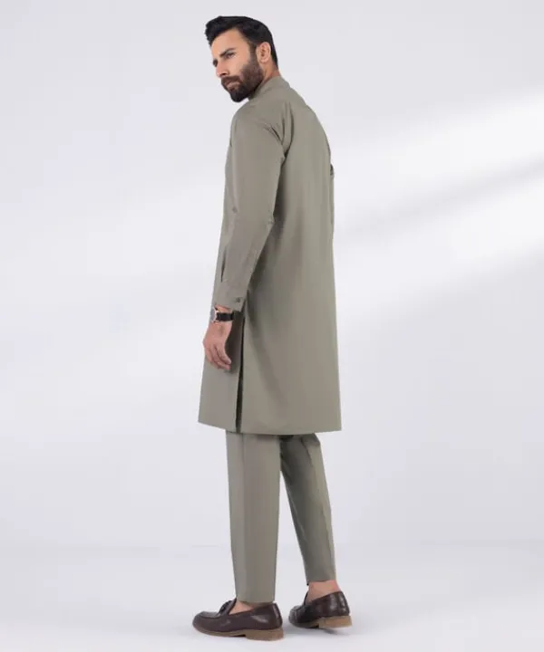 Clearance Sapphire Cotton Suit - Regular Fit