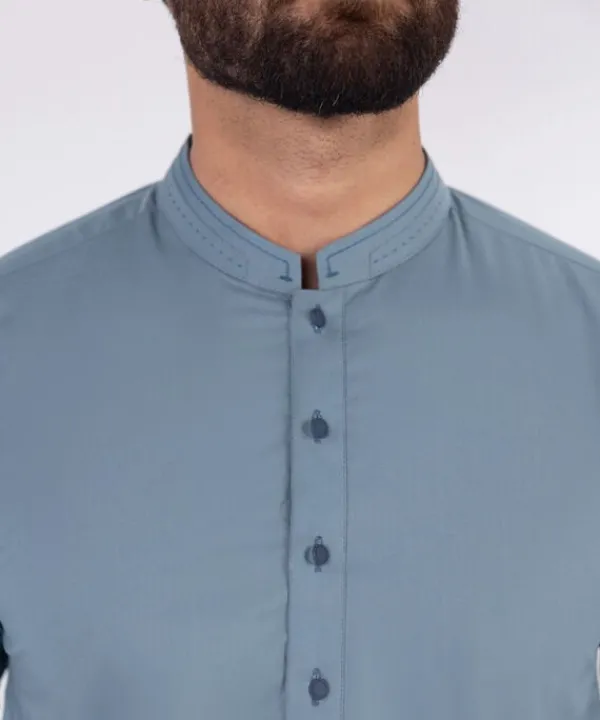 Clearance Sapphire Cotton Suit - Regular Fit