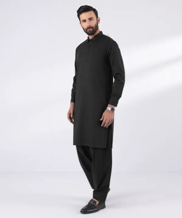 Clearance Sapphire Cotton Suit - Slim Fit