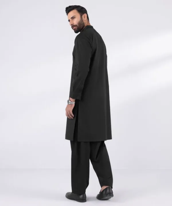 Clearance Sapphire Cotton Suit - Slim Fit