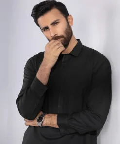 Clearance Sapphire Cotton Suit - Slim Fit