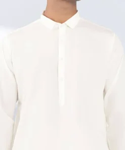 New Sapphire Cotton Suit - Slim Fit White