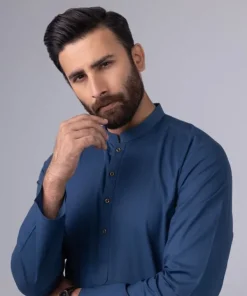 Sale Sapphire Dobby Kurta - Slim Fit