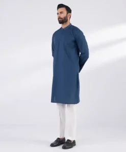 Sale Sapphire Dobby Kurta - Slim Fit