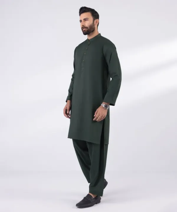 Clearance Sapphire Dobby Kurta - Slim Fit