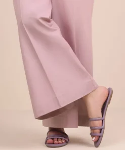 New Sapphire Dyed Cotton Trousers
