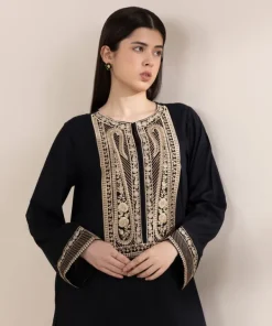 Sale Sapphire Embroidered Arabic Lawn Shirt