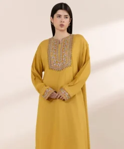 Sale Sapphire Embroidered Arabic Lawn Shirt