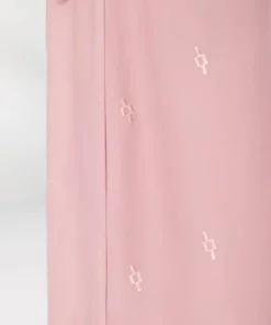 Best Sapphire Embroidered Button Through Abaya Set pink